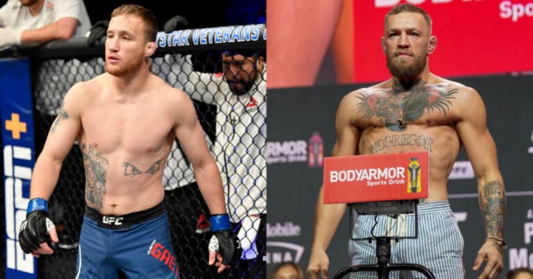 Justin Gaethje takes dig at Conor McGregor: “That man only fights people I beat.”