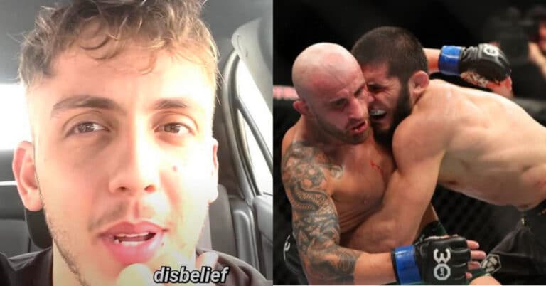 YouTuber MikeyT sneaks into UFC 284, walks out with Alexander Volkanovski