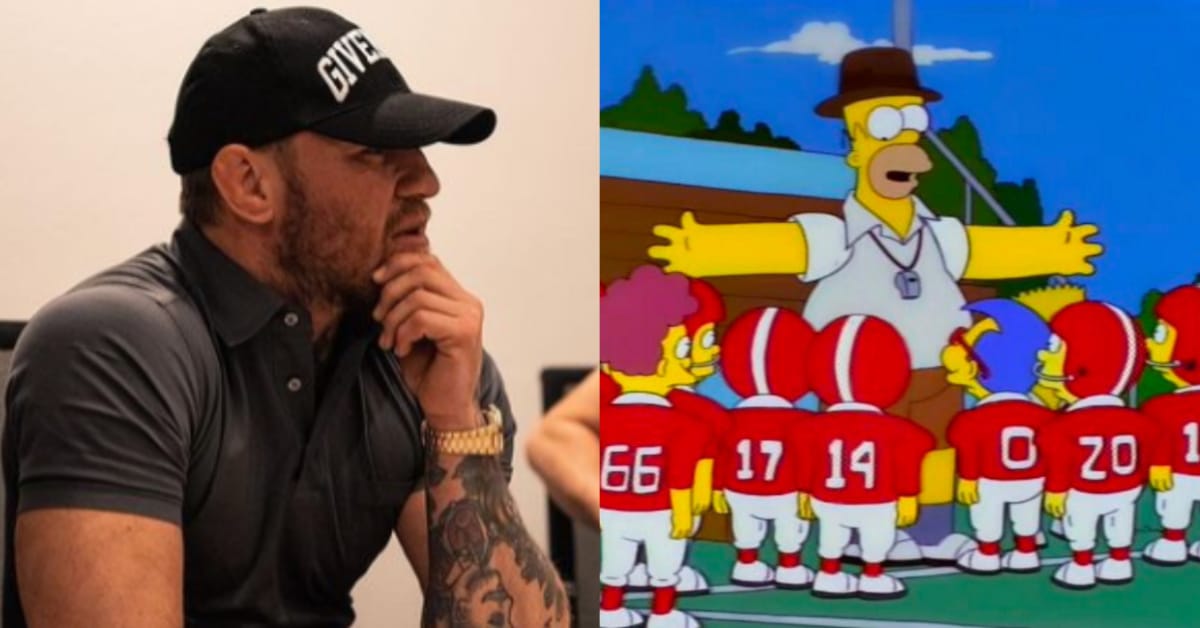Conor McGregor pokes fun at reported TUF cuts with classic quote from The Simpsons 1 Conor McGregor