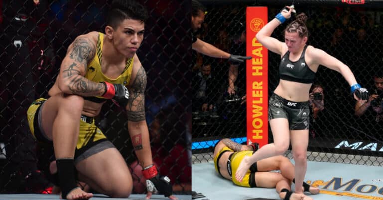 Jessica Andrade suffered wardrobe malfunction against Erin Blanchfield; ‘All I could think of was my breast’