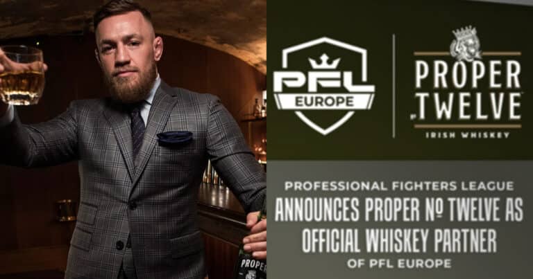 Conor McGregor’s Whiskey Proper No. Twelve signs partnership with the PFL