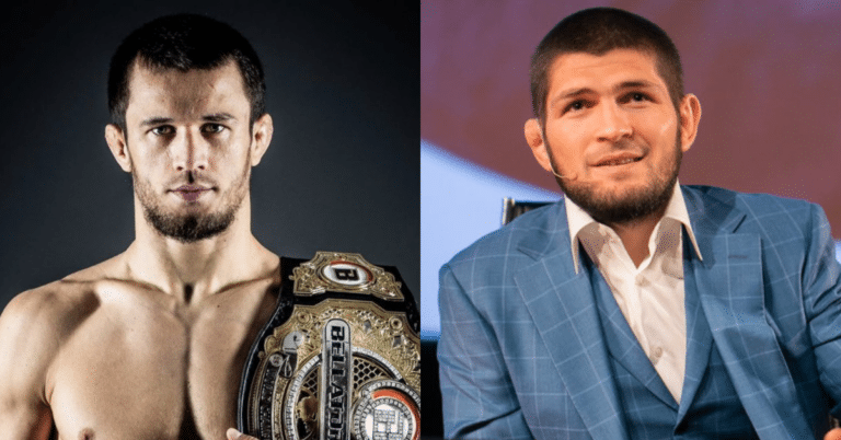 Bellator Champion Usman Nurmagomedov says Khabib is still active in his career despite retirement: “He’s not just my coach, he’s my brother.”