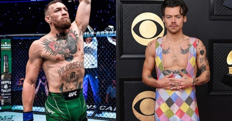 UFC star Conor McGregor mocks music star Harry Styles for outfit worn to Grammy Awards show