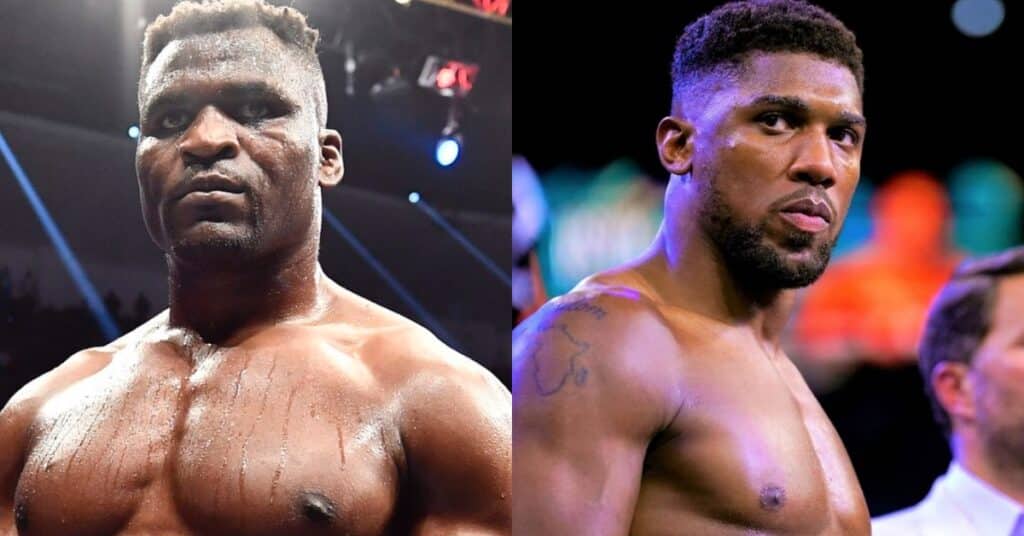 Anthony Joshua Francis Ngannou Boxing UFC