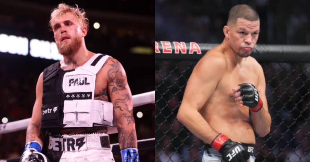 Jake Paul Nate Diaz Boxing MMA