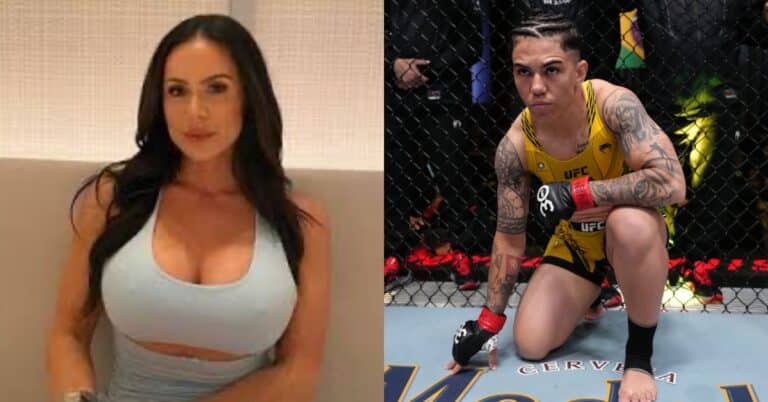 Adult film star Kendra Lust questions if referees should stop fights following UFC wardrobe malfunction
