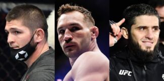 Michael Chandler Islam Makhachev Khabib Nurmagomedov UFC