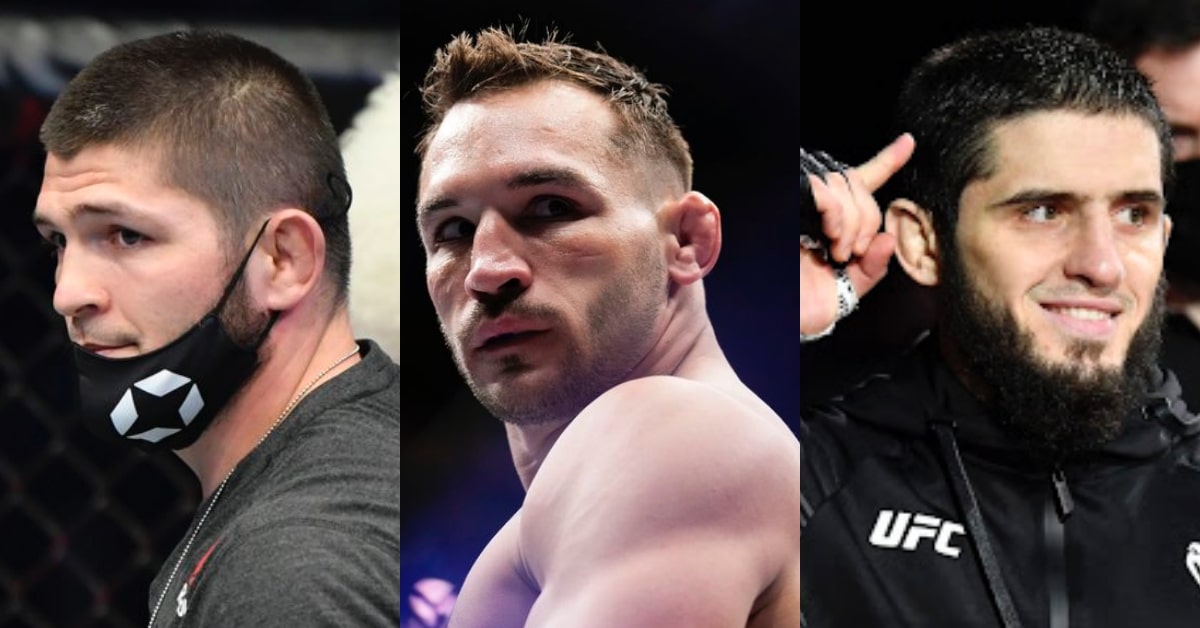 Michael Chandler Islam Makhachev Khabib Nurmagomedov UFC