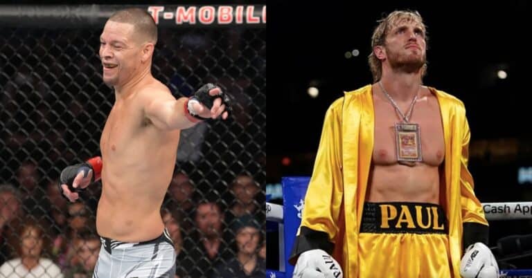 Nate Diaz blasts ‘Spoiled little b*tch’ Logan Paul following Jake Paul loss: ‘This guy needs his ass beat’