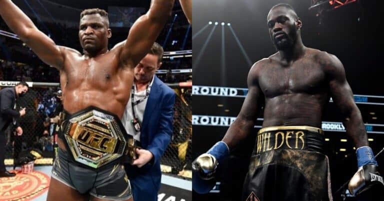 Francis Ngannou welcomes Deontay Wilder fight: ‘I said boxing match only, so he can keep his limbs’