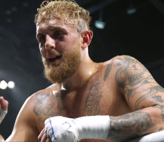 Jake Paul Floyd Mayweather altercation was fake PR stunt