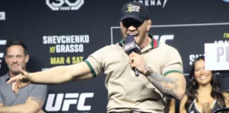 Conor McGregor UFC 285 Weigh-Ins Roadhouse