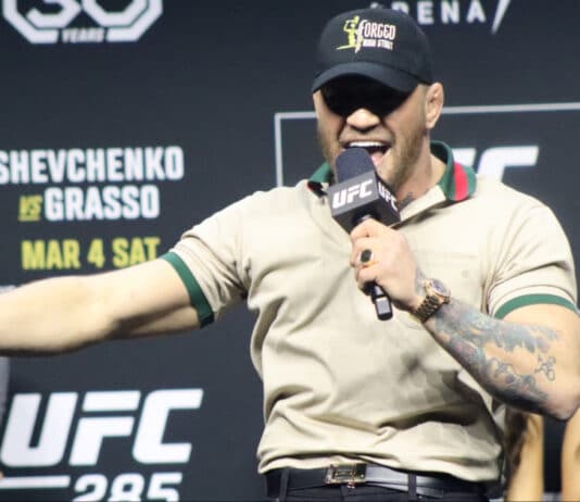Conor McGregor UFC 285 Weigh-Ins Roadhouse