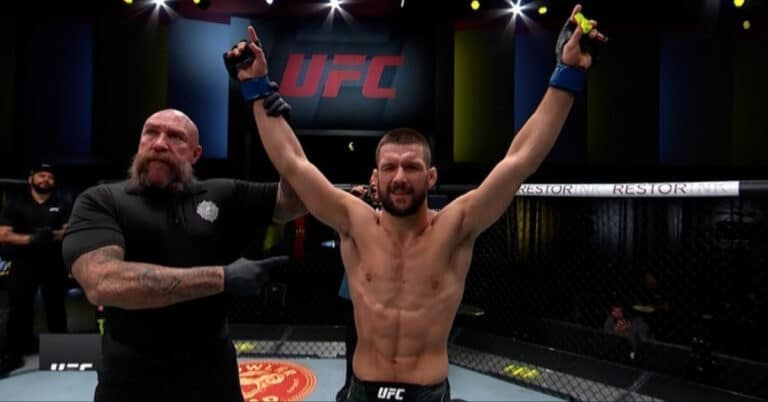 Mateusz Gamrot snaps Jalin Turner’s five fight win streak at UFC 285