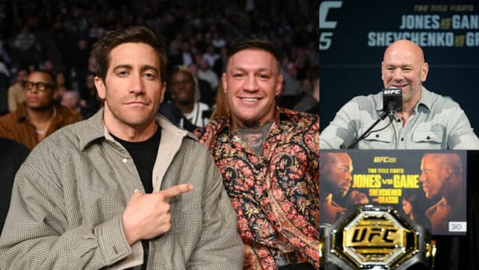 Dana White Jake Gyllenhaal Roadhouse Conor McGregor