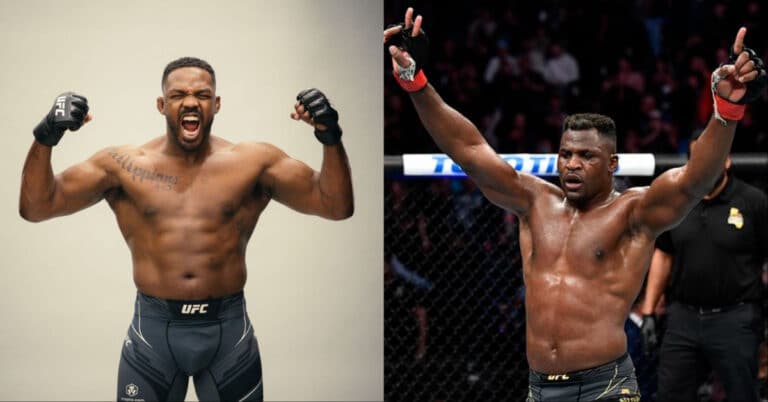 Jon Jones claps back at Francis Ngannou’s post-fight jab: “Francis is a big ol p***y.”