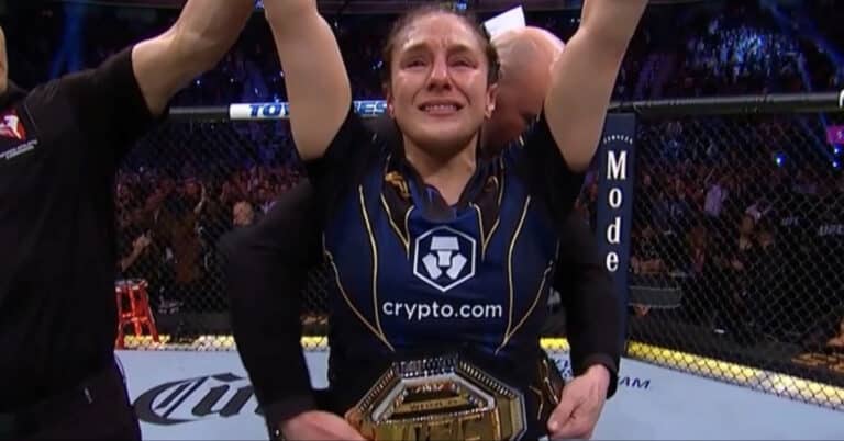 Alexa Grasso stunningly submits Valentina Shevchenko to claim UFC flyweight championship at UFC 285
