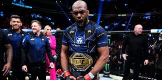 Jon Jones Ciryl Gane Spine Popping UFC 285