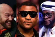 Tyson Fury Deontay Wilder Francis Ngannou