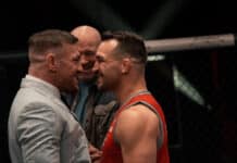 Conor McGregor face-off with Michael Chandler UFC TUF 31