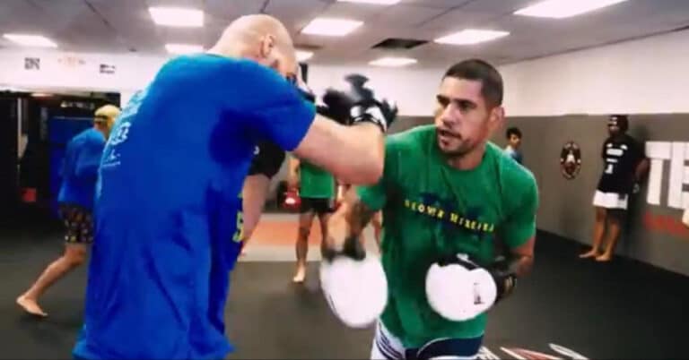 Alex Pereira shares intense training footage ahead of UFC 287 title fight: ‘Another day in paradise’