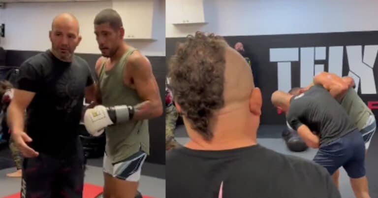 Video – Alex Pereira trains with Chuck Liddell ahead of UFC 287 title defense