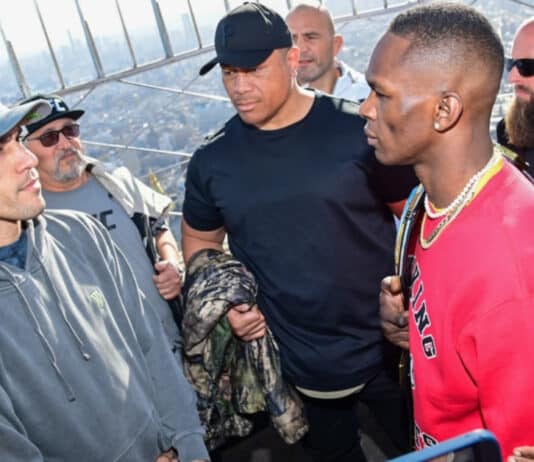 Israel Adesanya Alex Pereira knows I can beat him at UFC 287 we'll see on fight night