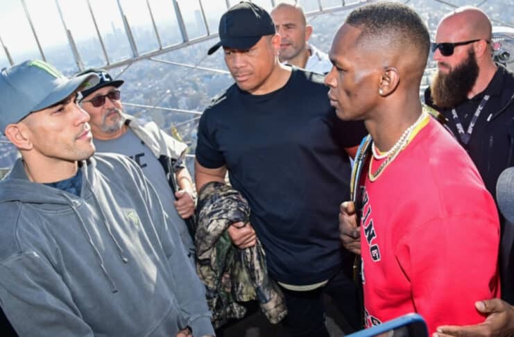 Israel Adesanya Alex Pereira knows I can beat him at UFC 287 we'll see on fight night