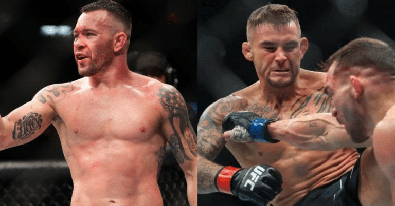 Colby Covington claims UFC rival Dustin Poirier rejected fight with him: ‘He’s afraid’