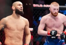 Khamzat Chimaev plans to break Bo Nickal in future UFC title fight