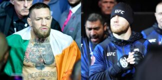 Conor McGregor bird brain Justin Gaethje UFC title shot single win