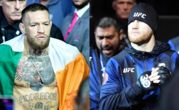 Conor McGregor bird brain Justin Gaethje UFC title shot single win