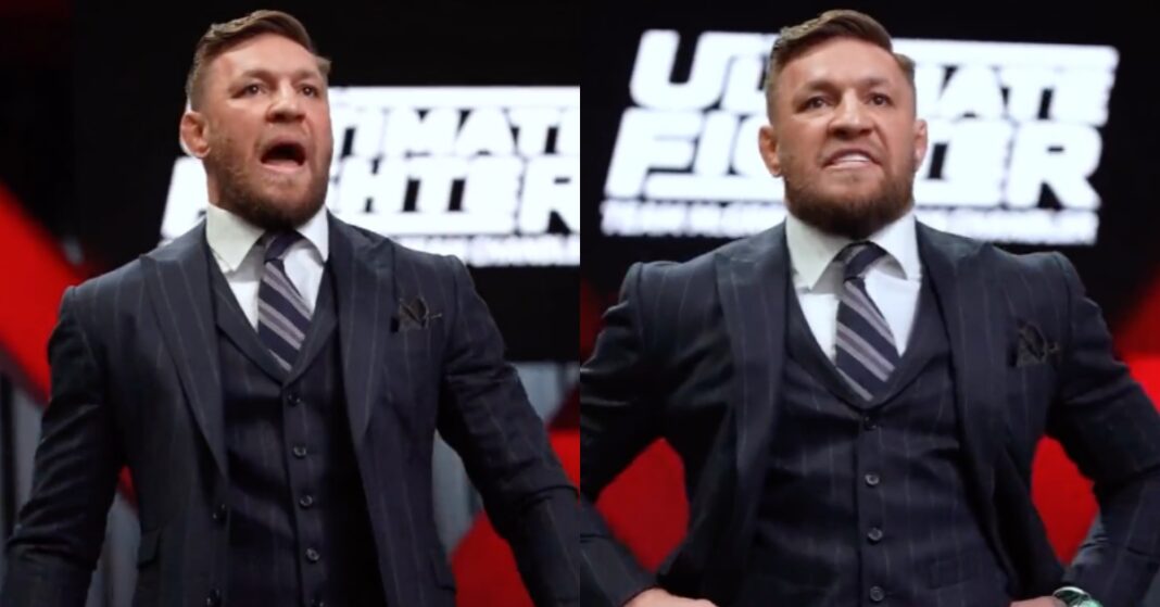 Conor McGregor coaching The Ultimate Fighter 31 UFC