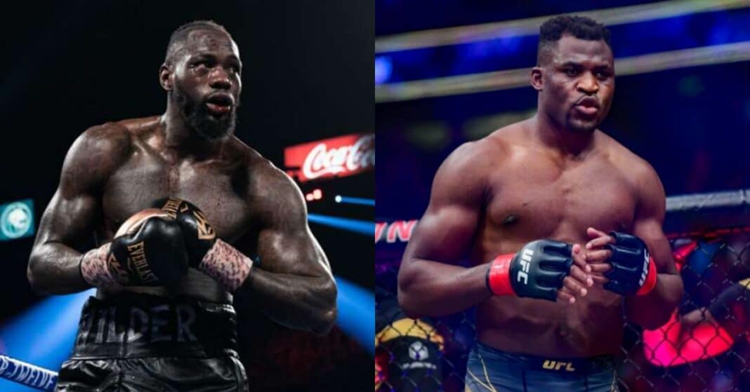 Francis Ngannou issued warning about boxing match with Deontay Wilder you're going to sleep