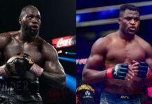 Francis Ngannou issued warning about boxing match with Deontay Wilder you're going to sleep
