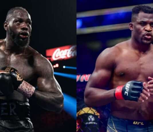 Francis Ngannou issued warning about boxing match with Deontay Wilder you're going to sleep