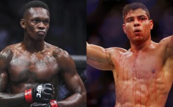 Israel Adesanya my clit bigger than your d*ck Paulo Costa you remember UFC 287