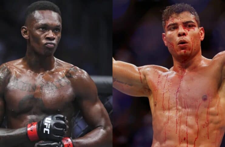 Israel Adesanya my clit bigger than your d*ck Paulo Costa you remember UFC 287