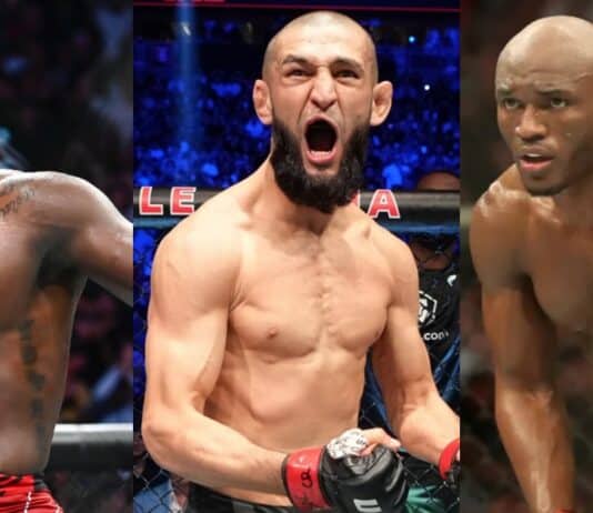 Khamzat Chimaev take title from clowns Leon Edwards Kamaru Usman UFC 286