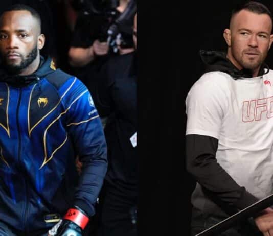 Dana White justify Colby Covington ufc title shot Leon Edwards sat out 2 years
