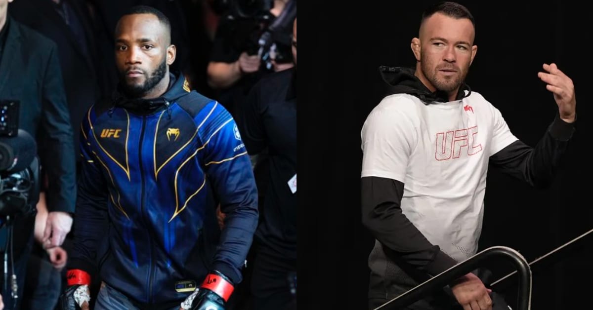 Dana White justify Colby Covington ufc title shot Leon Edwards sat out 2 years
