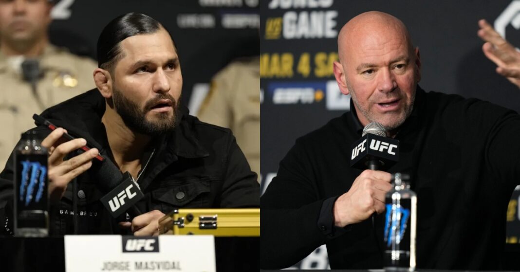 Jorge Masvidal takes issue with Dana White UFC he says a lot of things