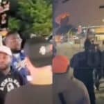 Jake Paul Floyd Mayweather Boxing Altercation