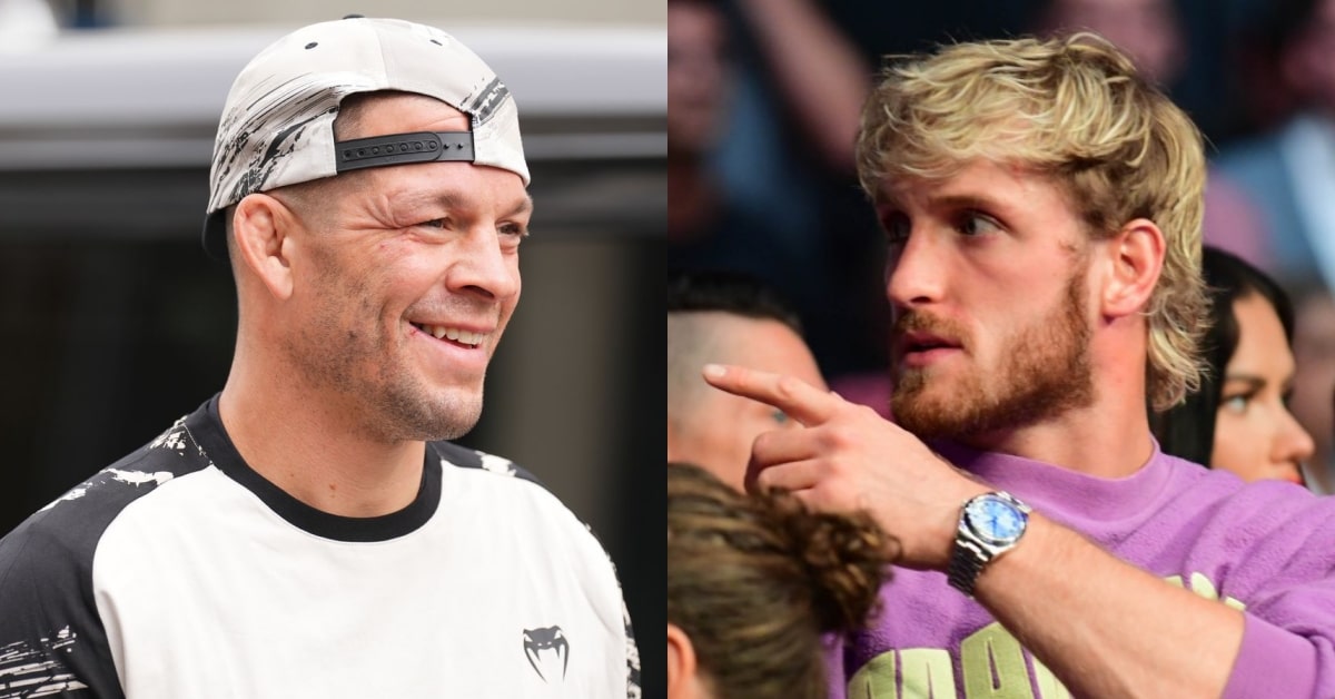 Logan Paul claims Nate Diaz is ducking a fight with him UFC boxing