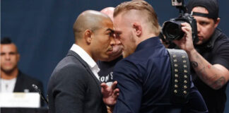 Conor McGregor rematch Jose Aldo boxing UFC who pissed in your acai
