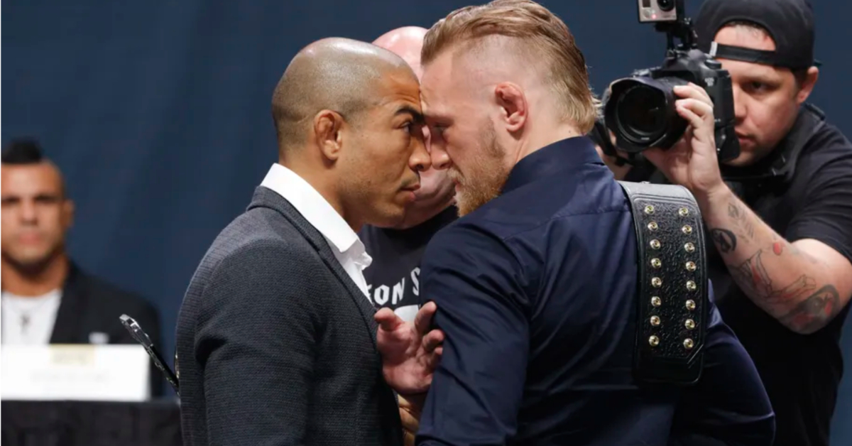 Conor McGregor rematch Jose Aldo boxing UFC who pissed in your acai