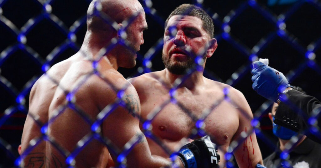 Nick Diaz's ex-Coach concerned by UFC fight with Vicente Luque: 'I wouldn't have advised him to do this' 4 Nick Diaz admits he knew he had it coming in UFC 266 return unprepared