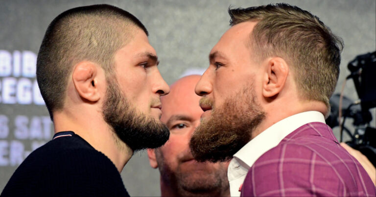 Conor McGregor hits out at UFC foe Khabib Nurmagomedov: ‘He’s a fat b*tch with t*ts now