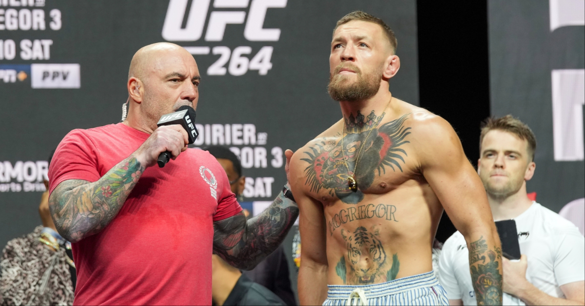 Joe Rogan discusses Conor McGregor alleged PED use acussions amid leg injury: 'You need help' 1 joe rogan