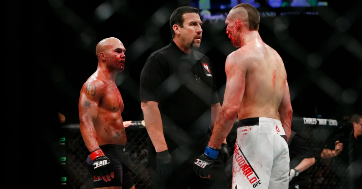Robbie Lawler vs. Rory MacDonald title rematch inducted into UFC hall of Fame UFC 189